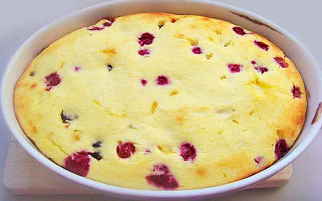 Rezept Quark Griess Auflauf Mit Kirschen Stadt Land Lifestyle