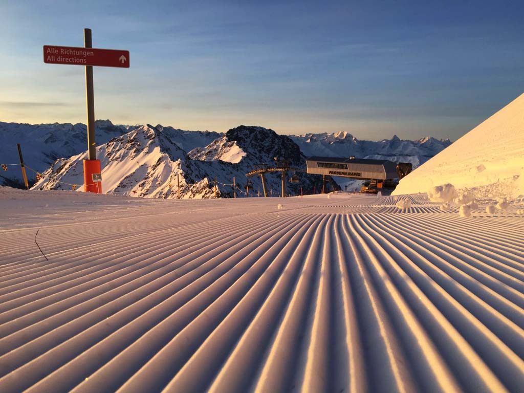 Traumhaft schön - Sonnenaufgang in Davos