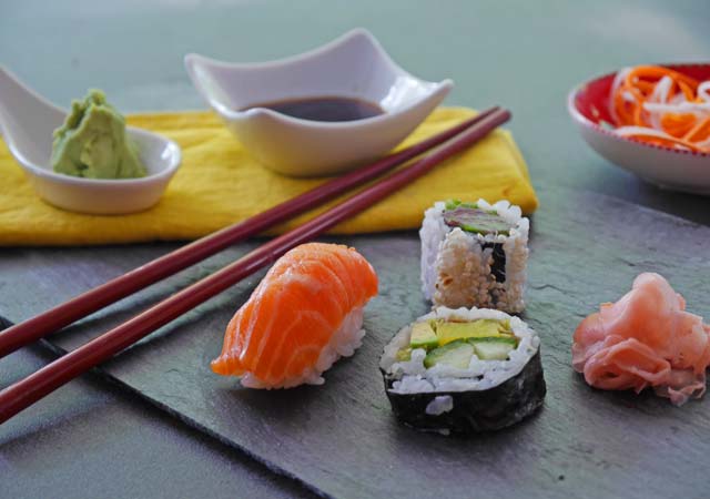 Sushi Food-Fotografie