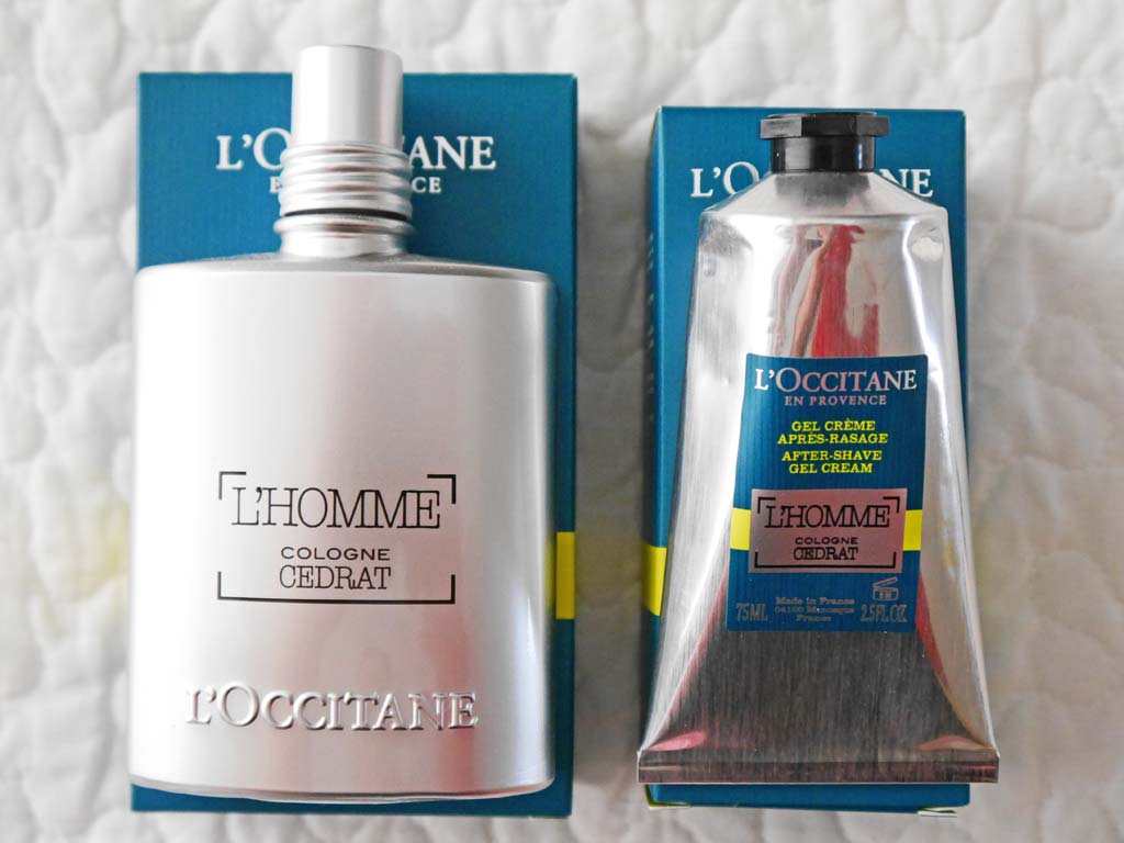 Eau de Toilette L'Homme Cologne Cédrat und L'Homme Cologne Cédrat After-Shave Gel-Creme von L'Occitane